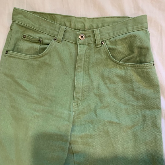 green baggy jeans - Picture 2 of 4